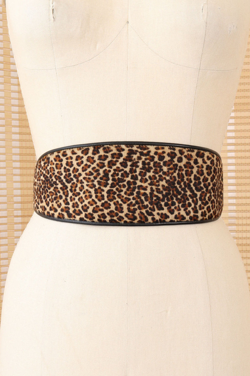 Gino Leopard Waist Belt