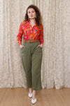 Olive Green Army Pants L