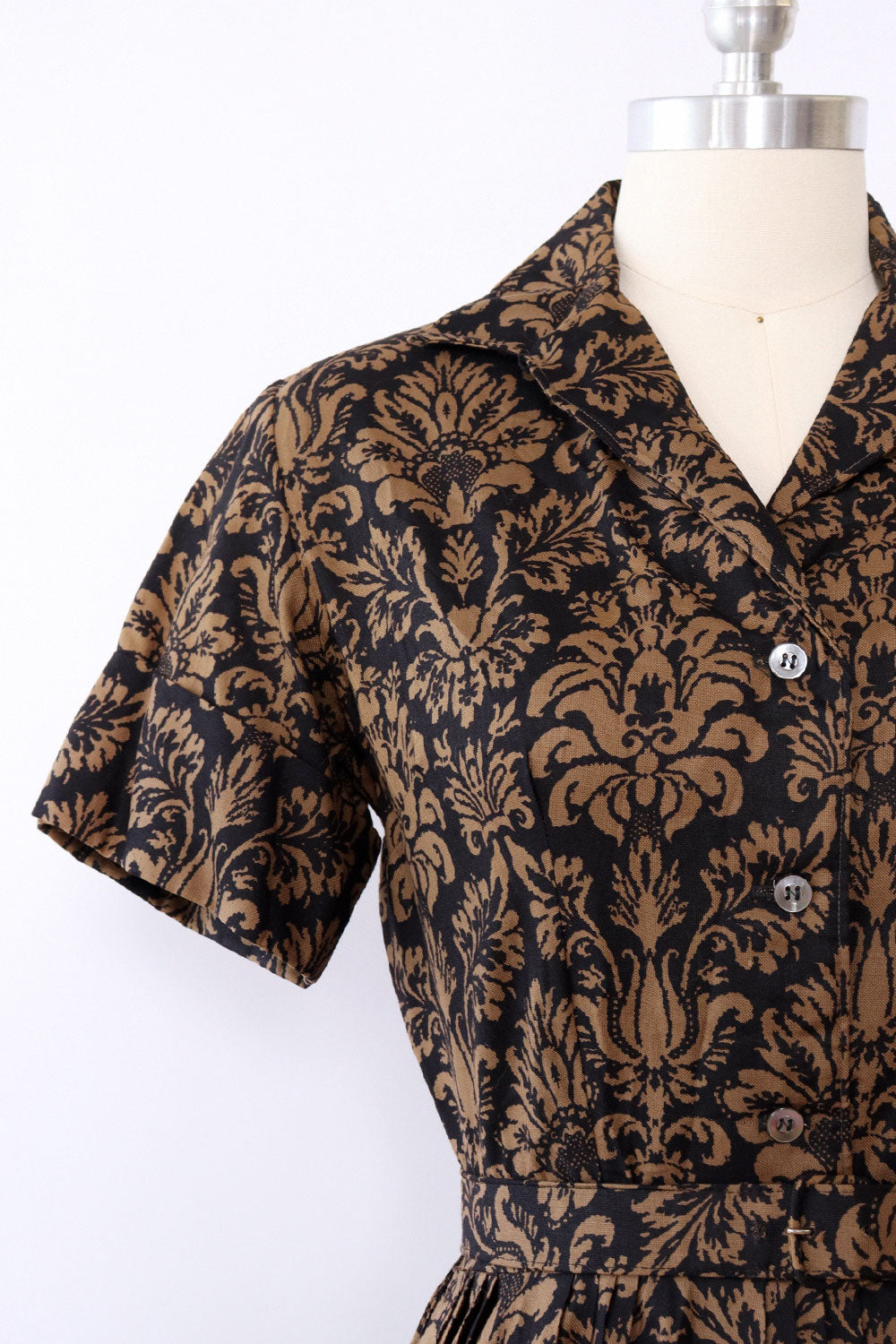 1940s Baroque Day Dress S/M