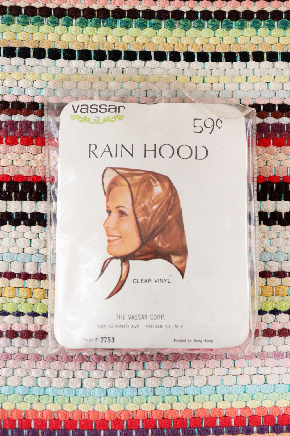 Deadstock Vinyl Rain Hood