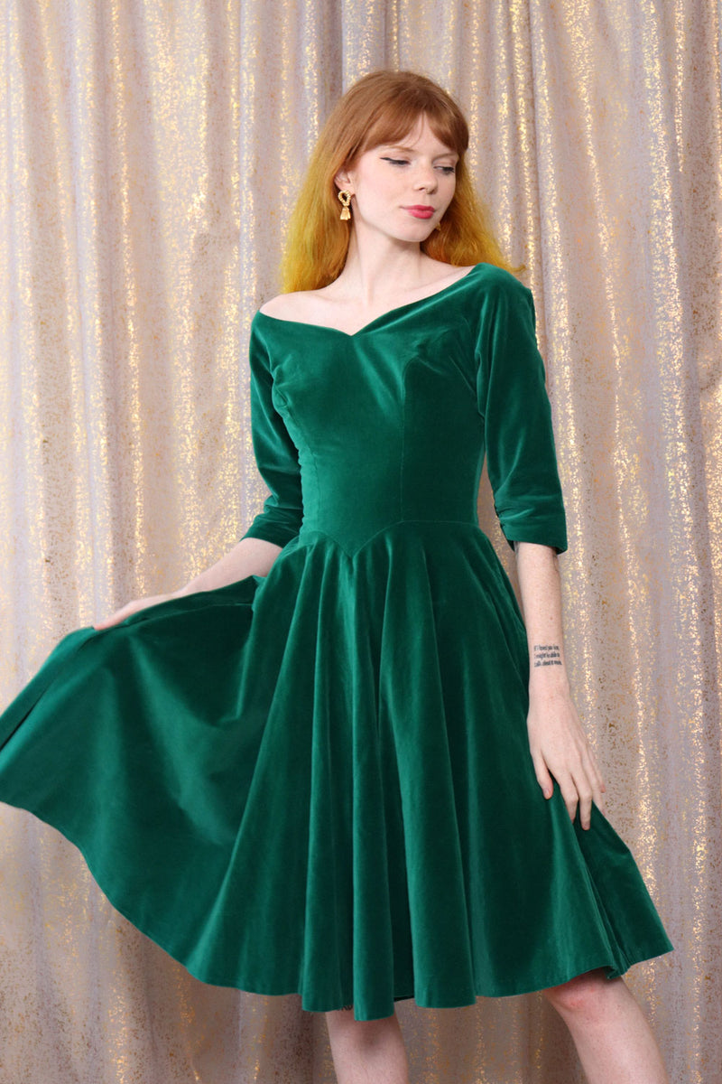spruce green dress Proenza Schouler White Label Women's Loren Dress in Poplin - Green - Size M