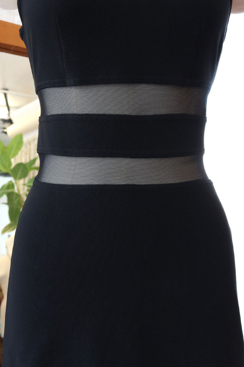 mesh panel bodycon dress Women's Taupe Double Layer Slinky Mesh Panel Bodycon Dress