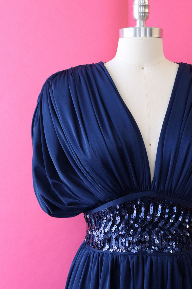 Disco Nights Ruched Dress S/M OMNIA Disco Nights Ruched Dress S/M OMNIA