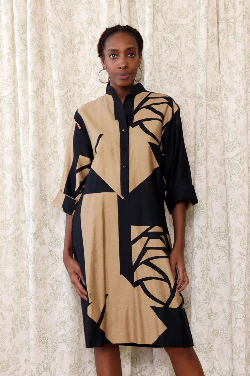 Ogust Modernist Shift Dress S/M OMNIA Ogust Modernist Shift Dress S/M OMNIA