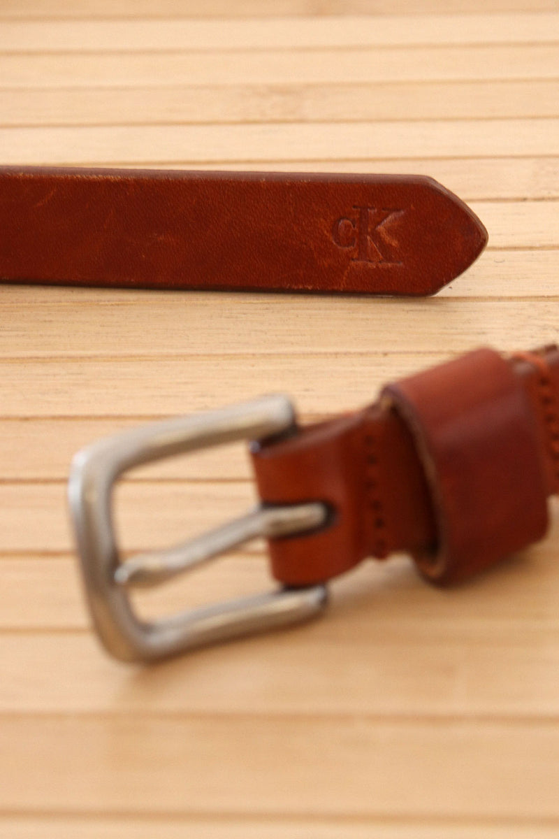 Calvin Klein Sleek Leather Belt