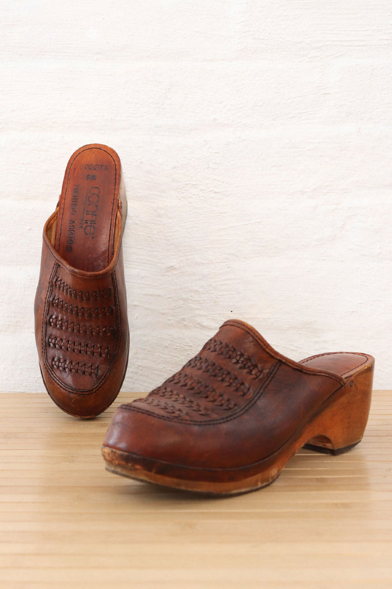 Vintage clogs sales from the 70s