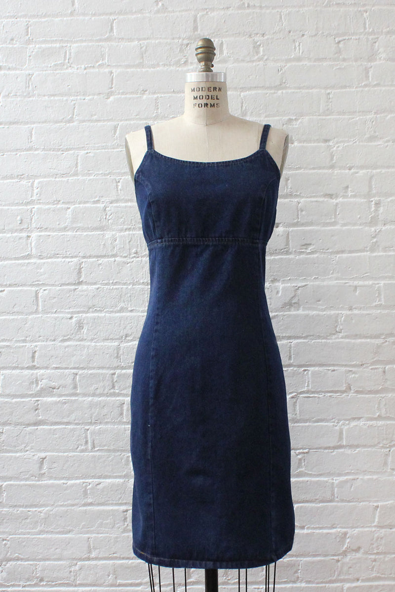 Forenza Dark Denim Dress L – OMNIA