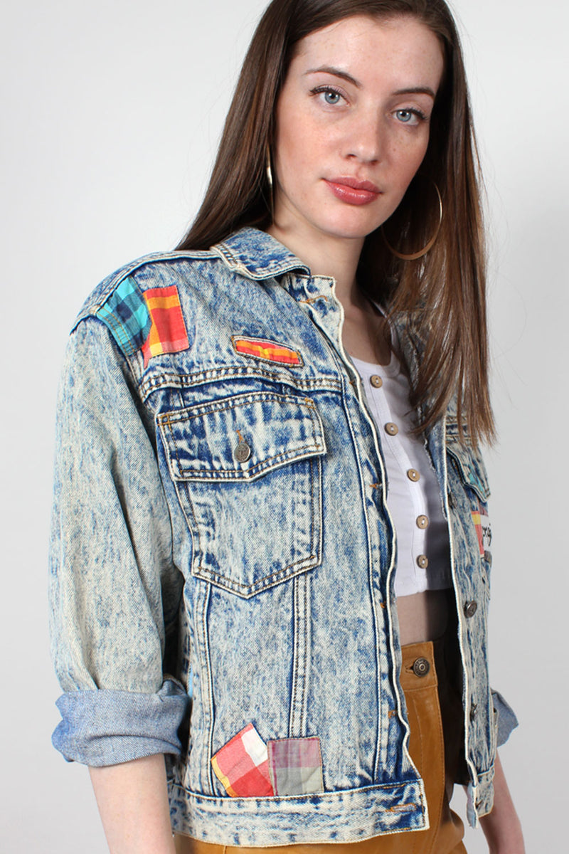 Sergio Valente Stonewash Denim Jacket XS M
