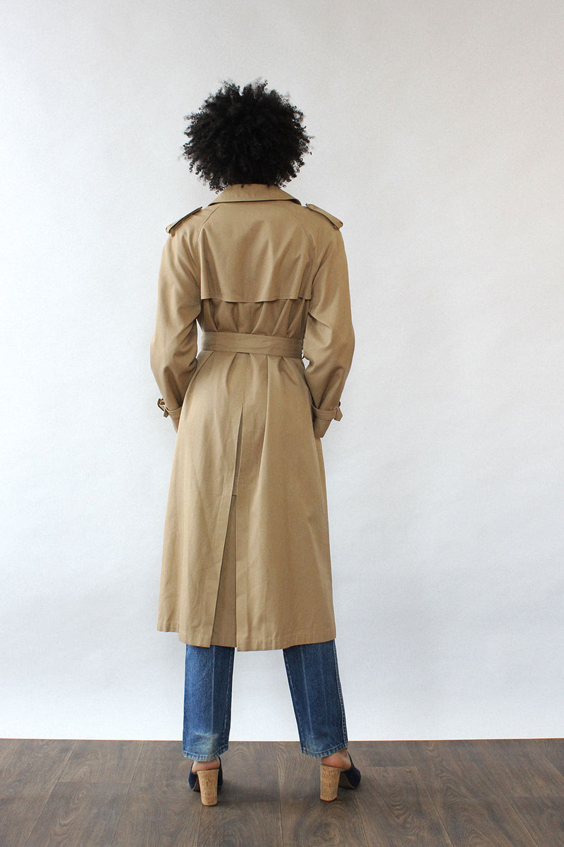 Evan Picone Trench Coat M