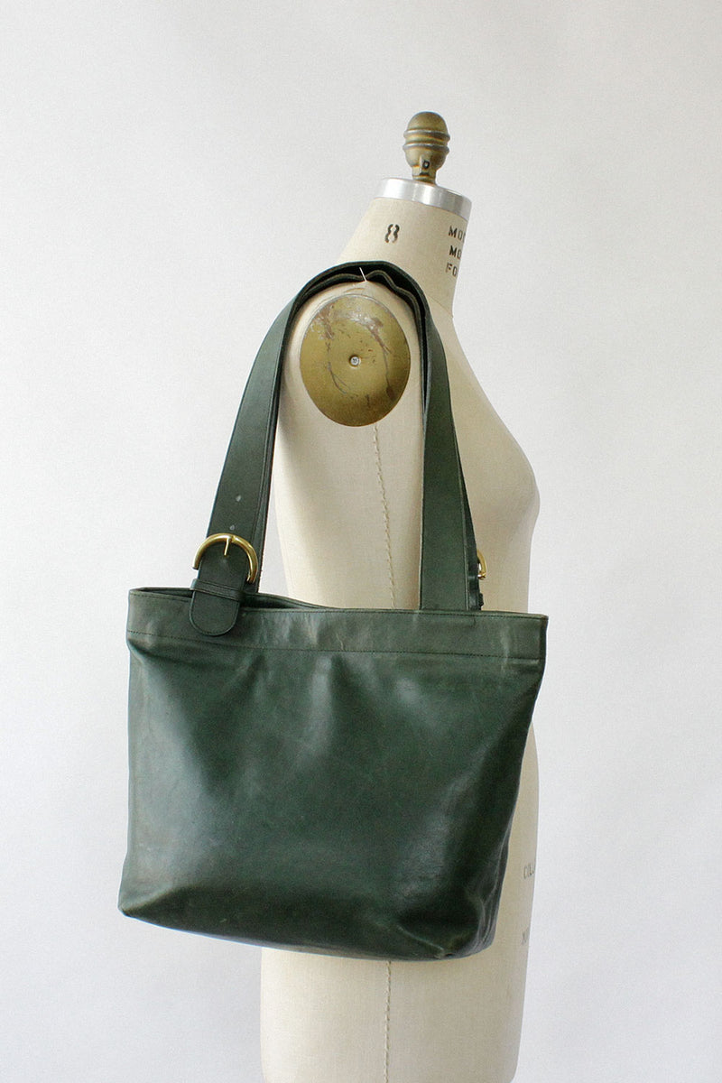 Coach Leather Tote Bag