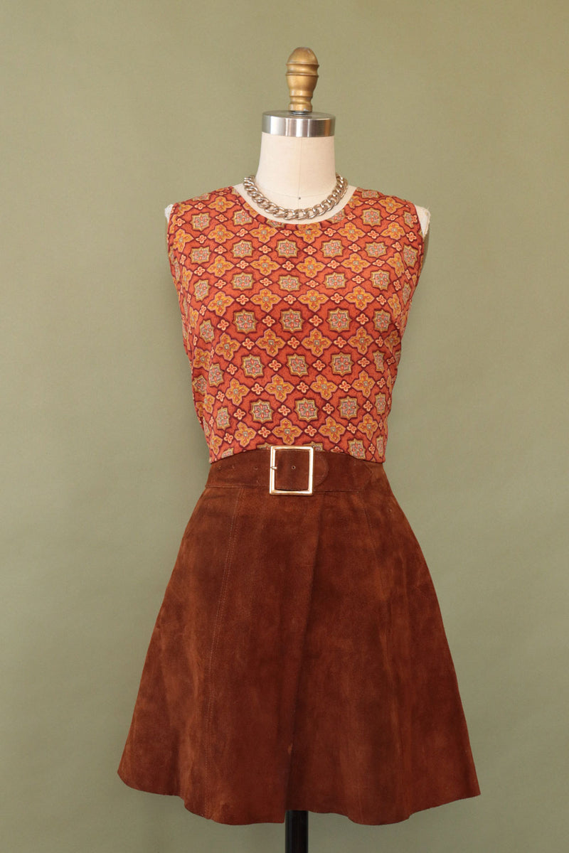 70s buckle skirt online