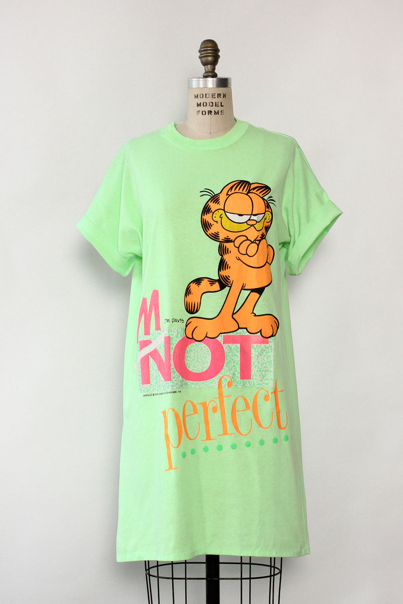 garfield t shirt dress Snarky Garfield T-shirt Dress XS-M OMNIA