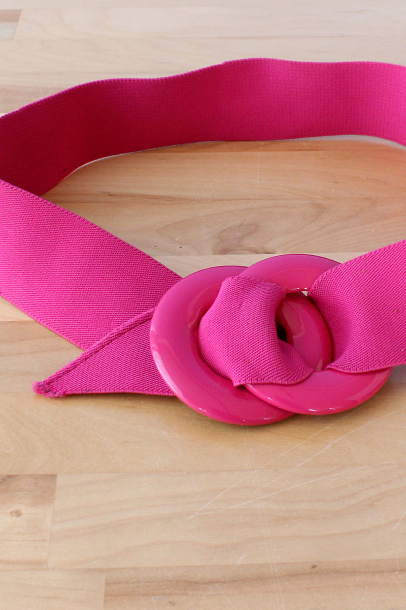 Hot Pink Infiniti Cinch Belt Hot Pink Infiniti Cinch Belt