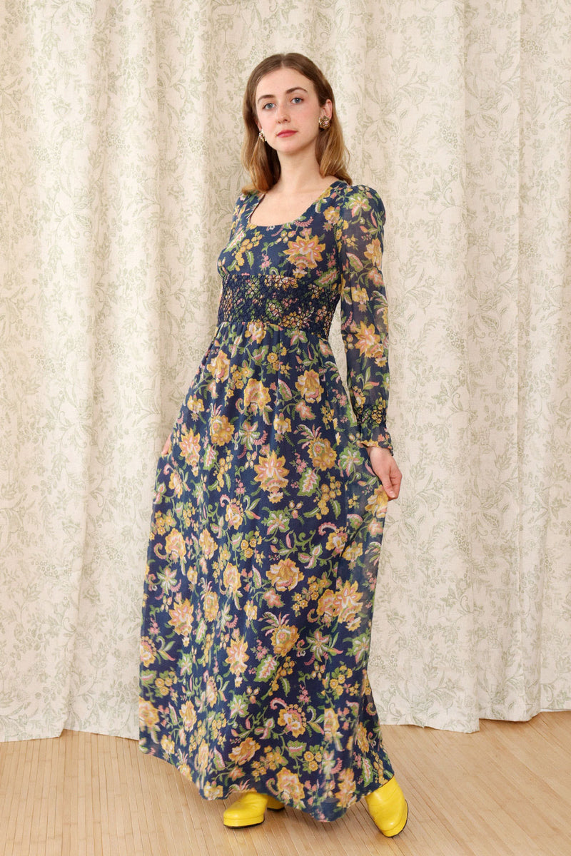 Whimsical Floaty Floral Maxi M Whimsical Floaty Floral Maxi M