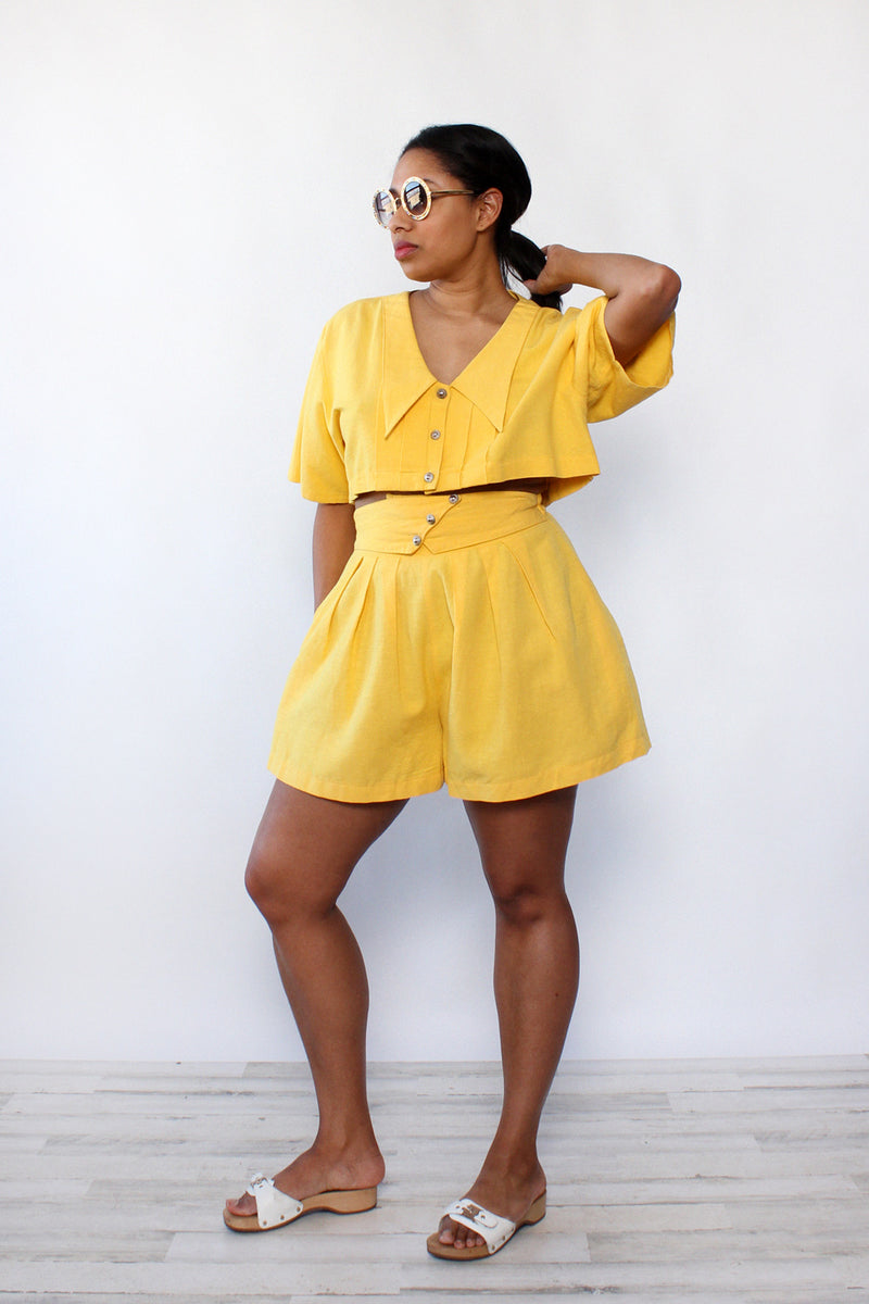 Canary yellow hot sale shorts