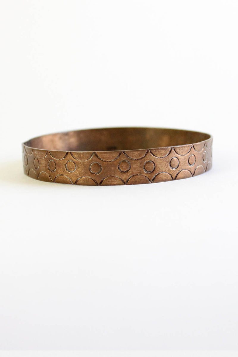 Mexican Copper Forearm Bracelet OMNIA
