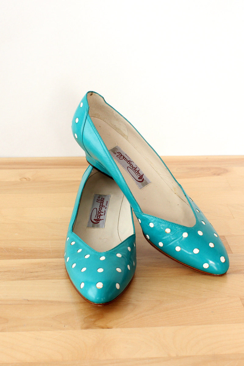 Pappagallo Polka Dot Shoes 7-7.5 – OMNIA