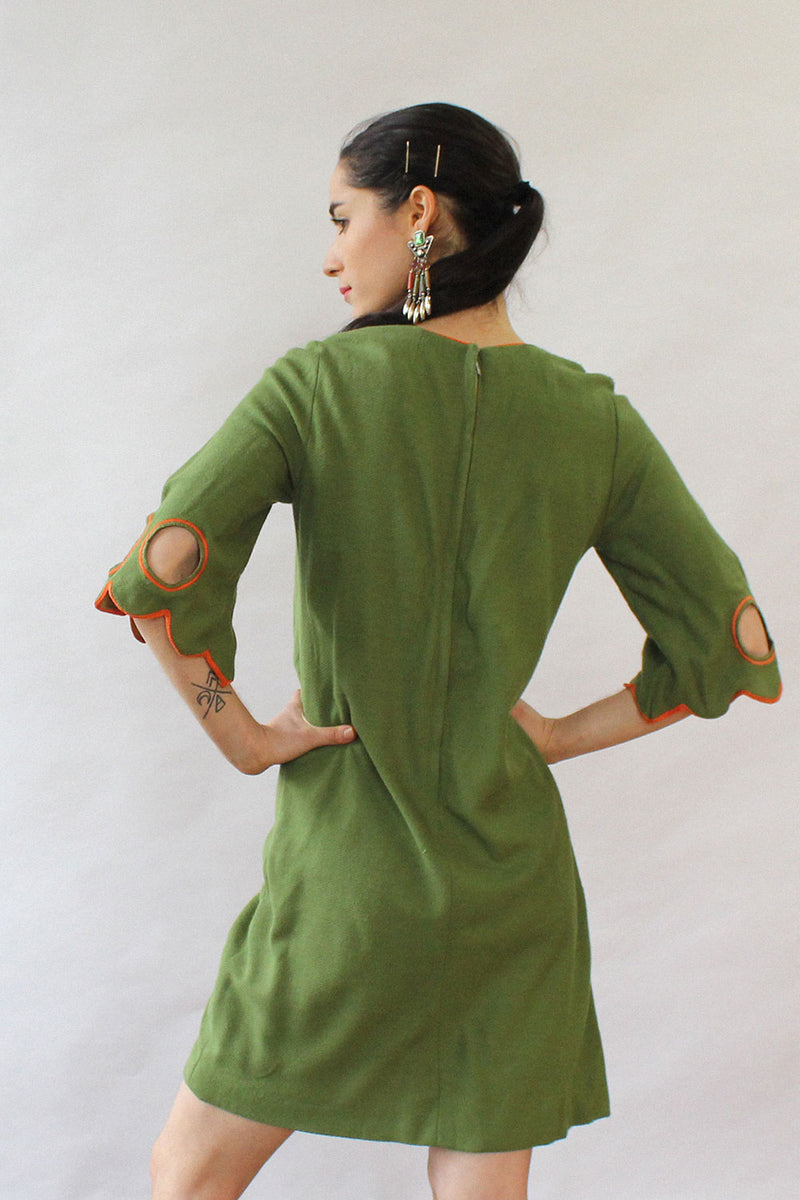 Avocado Cutout Dress XS/S OMNIA Avocado Cutout Dress XS/S OMNIA