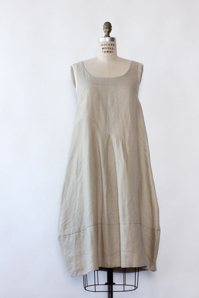 Italian Linen Avant Dress S OMNIA Italian Linen Avant Dress S OMNIA