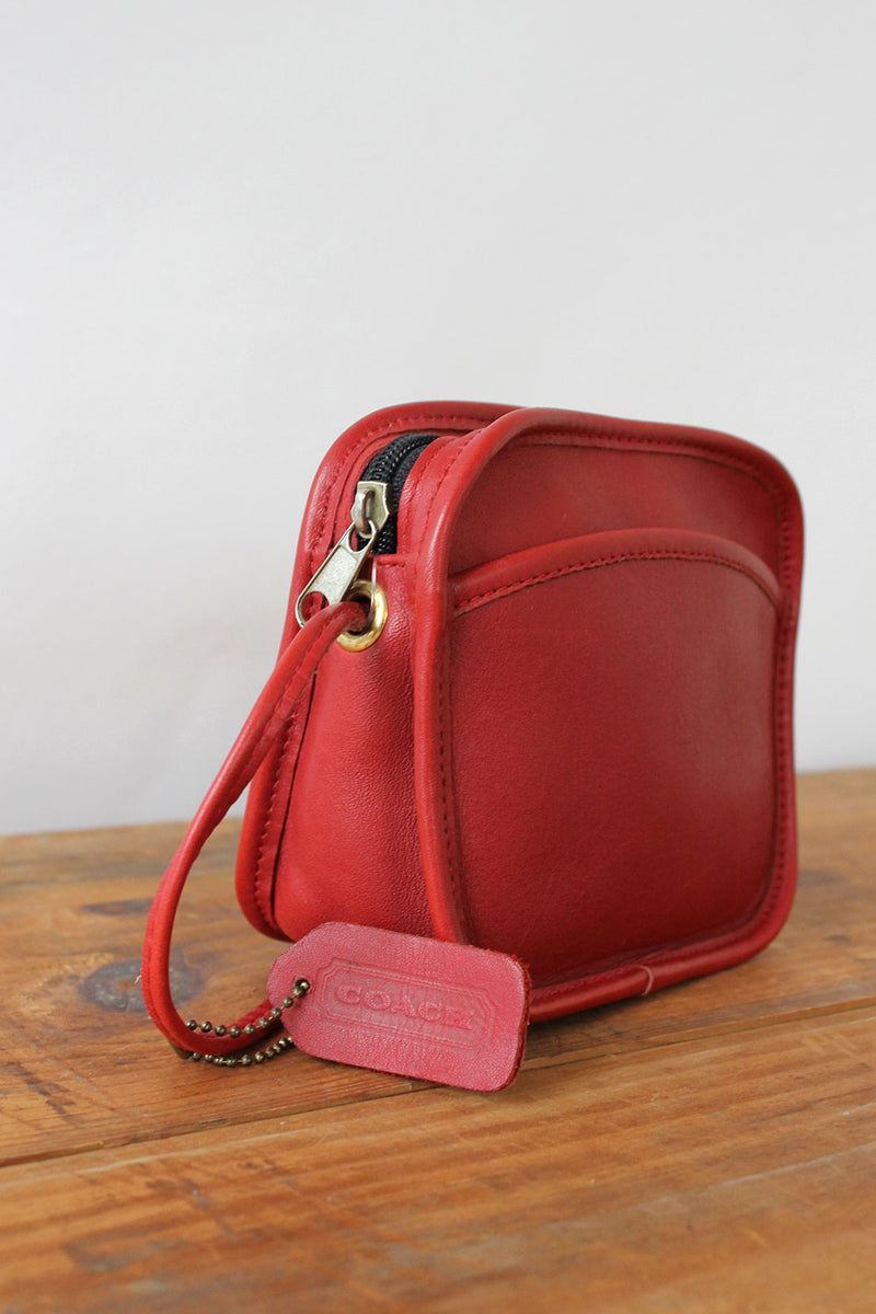 Crimson Coach Mini Crossbody Bag – OMNIA