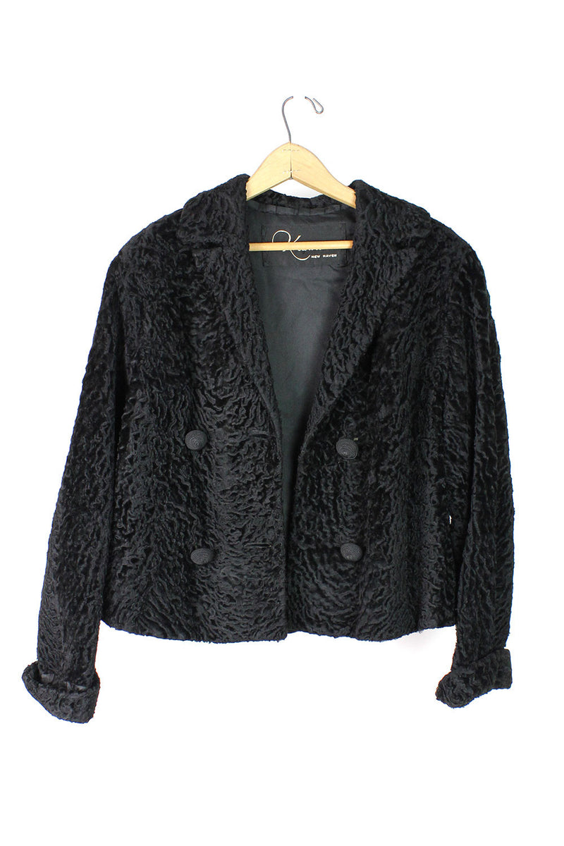 Persian Lamb Swing Coat M OMNIA