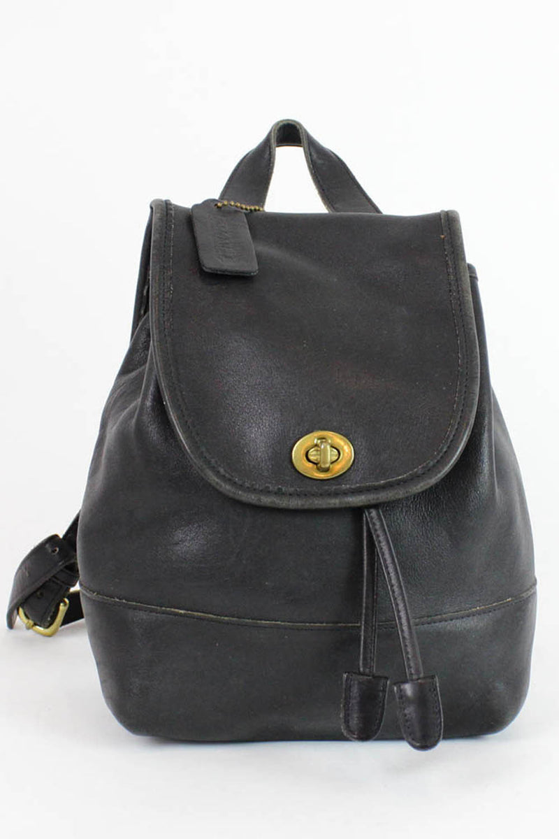vintage Coach leather backpack – OMNIA vintage Coach leather backpack – OMNIA