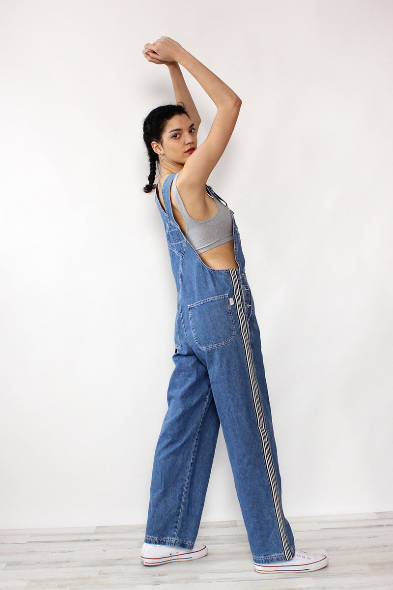 Skater Side Stripe Overalls S-L – OMNIA