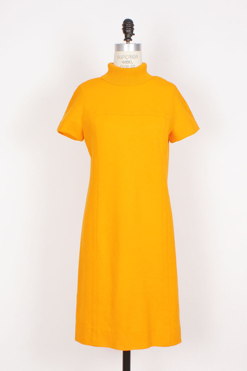 Mustard Knit Dress S/M OMNIA Mustard Knit Dress S/M OMNIA