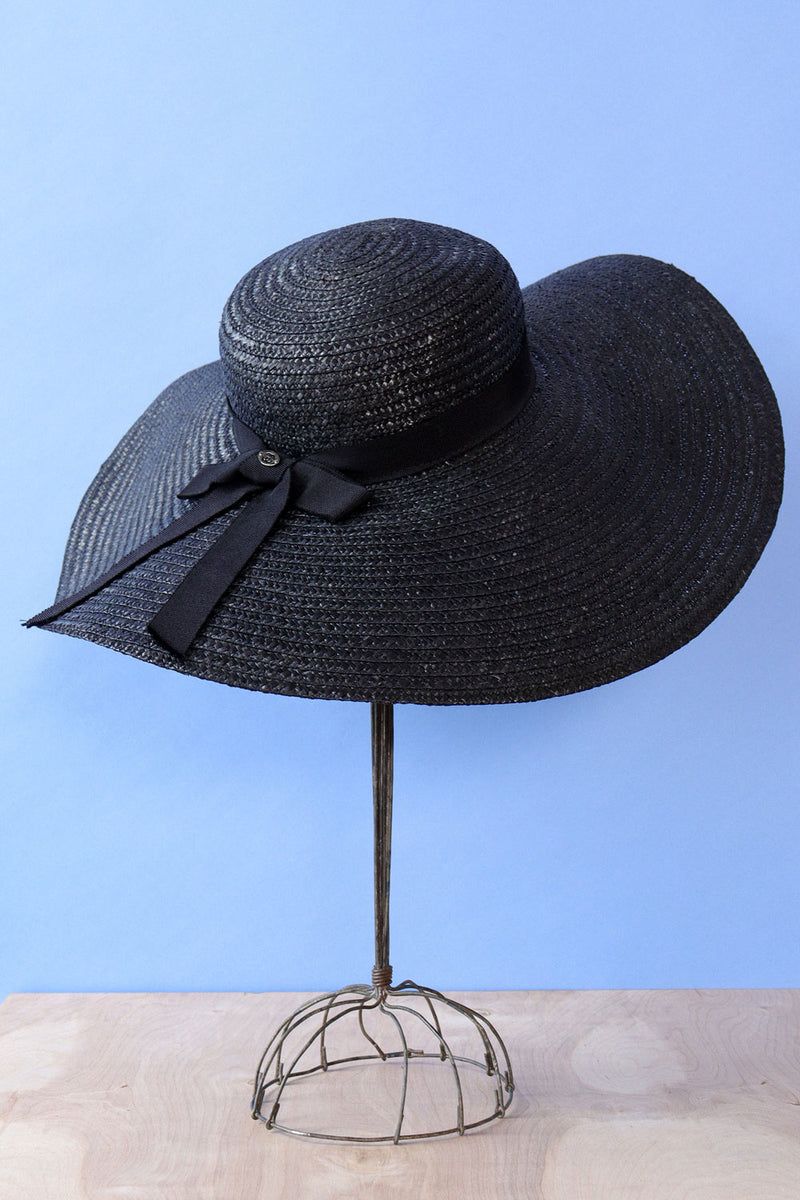 Gucci Wide Brim Straw Hat - Main Image