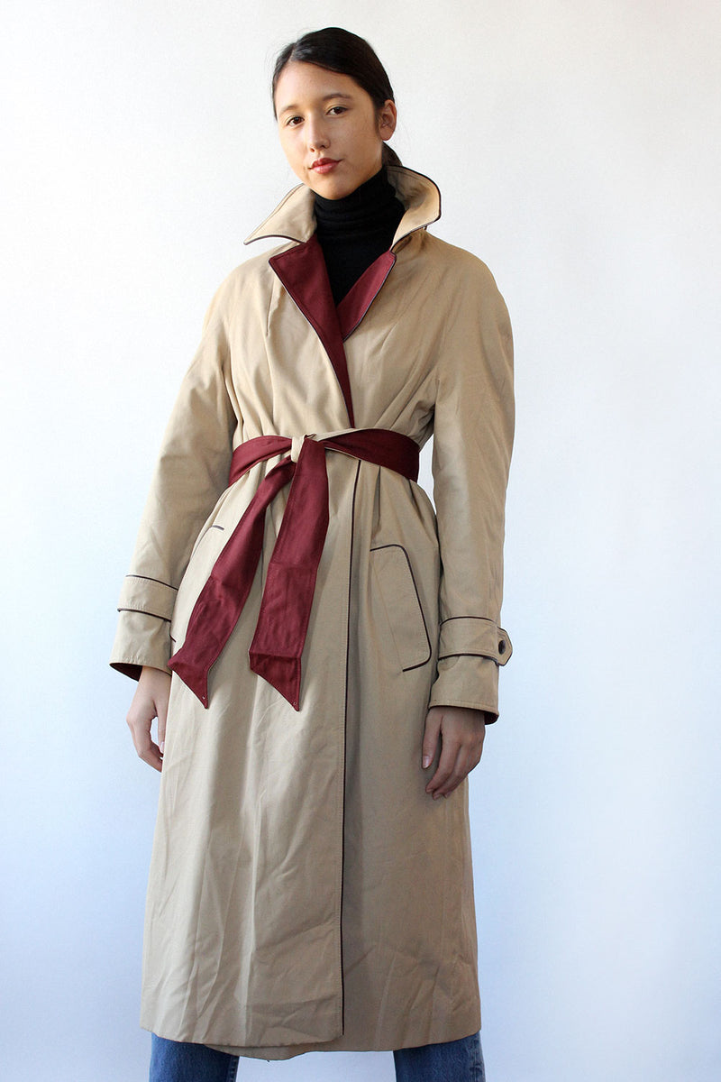 Reversible Aigner Trench Coat M/L – OMNIA