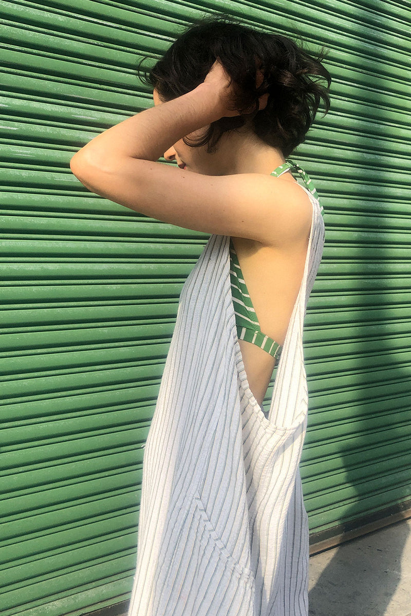 Flax Linen Sack Dress S-L OMNIA Flax Linen Sack Dress S-L OMNIA