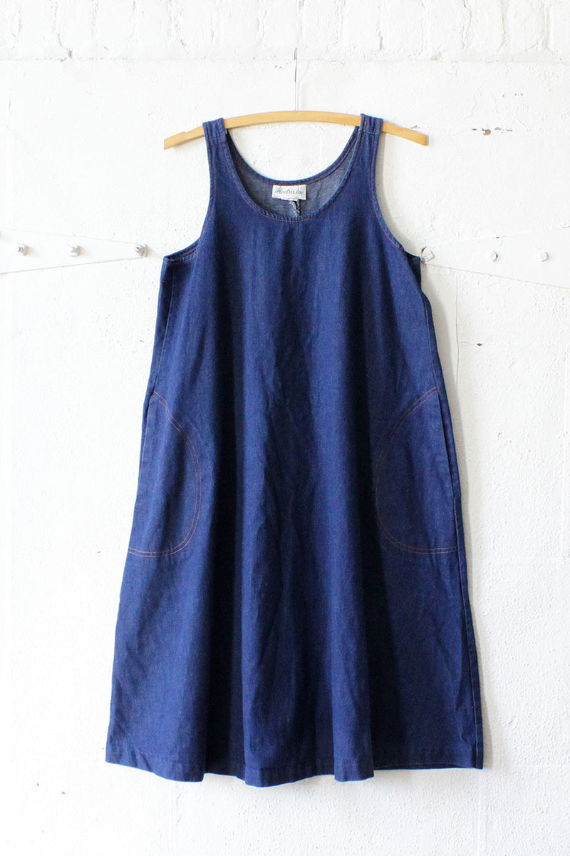 70s Denim Tent Dress S/M 70s Denim Tent Dress S/M