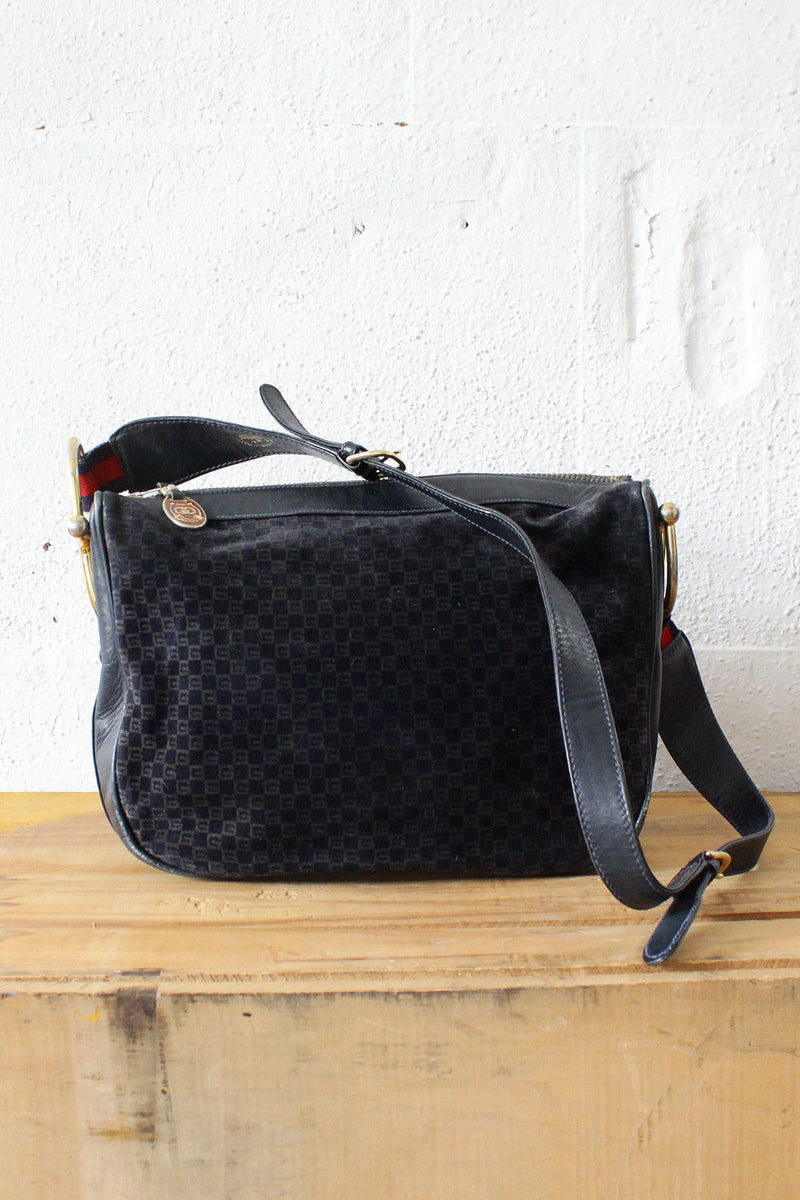 Vintage Gucci Navy Slouch Bag – OMNIA