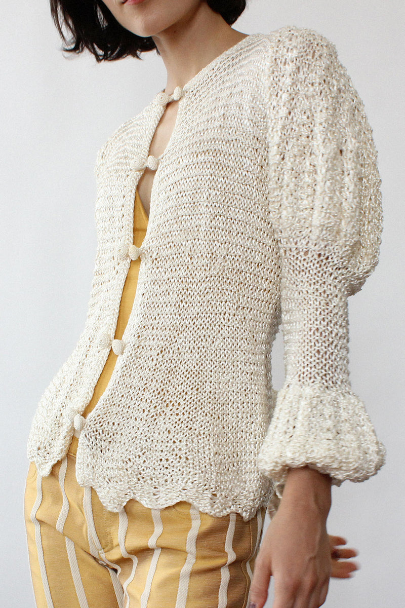 Julliet crochet knit top 2025