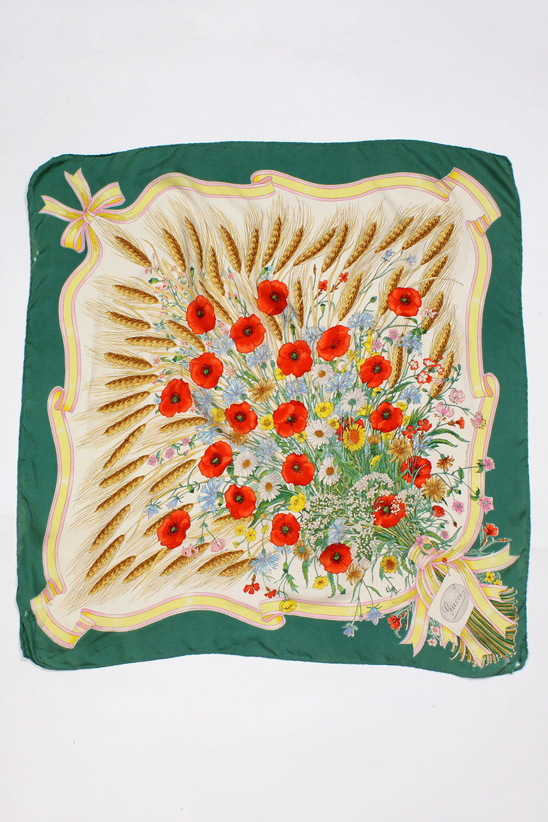 Gucci 70s Botanical Scarf {as is} – OMNIA