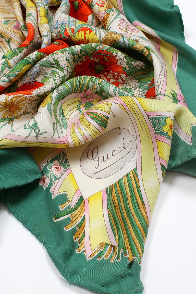 Gucci 70s Botanical Scarf {as is} – OMNIA