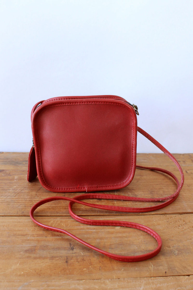 Crimson Coach Mini Crossbody Bag – OMNIA