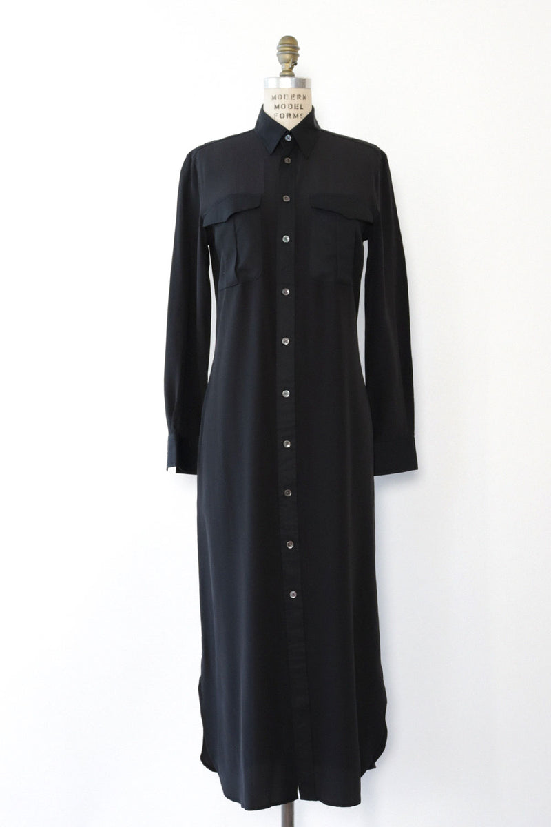 polo ralph lauren silk shirt dress POLO RALPH LAUREN Belted Silk-Blend A-Line Dress