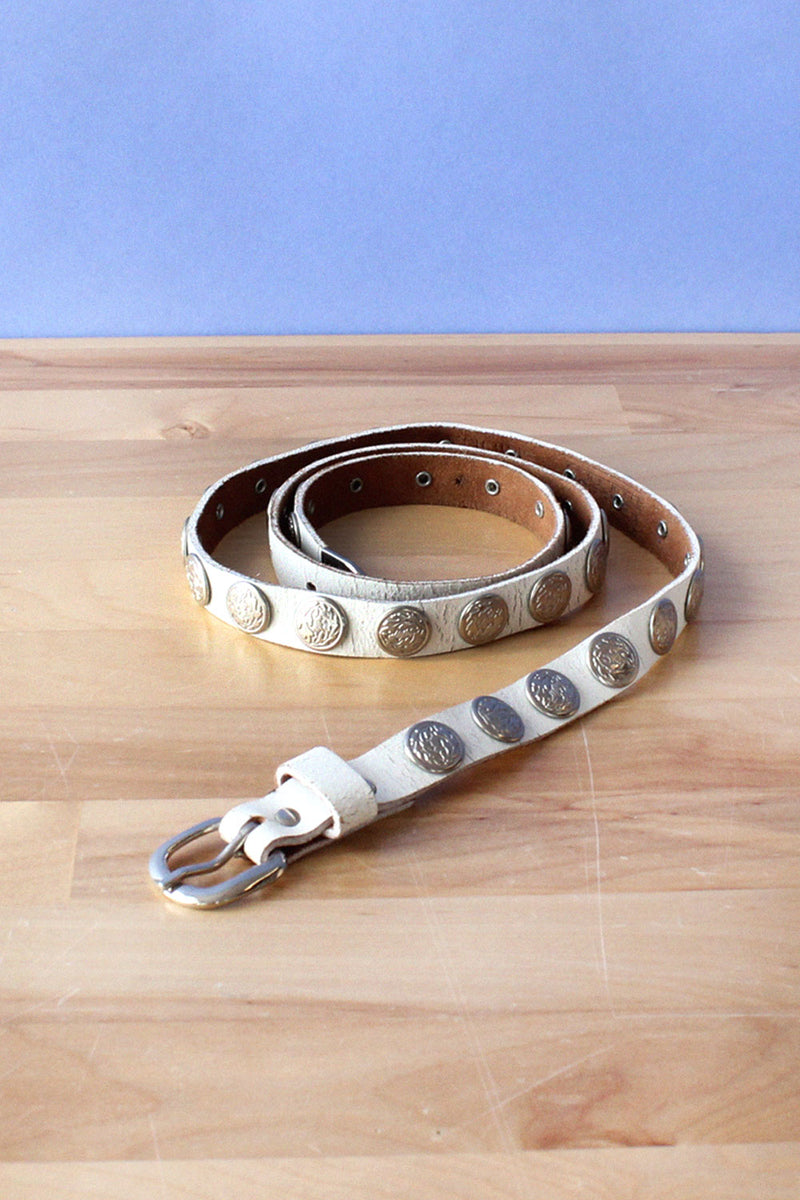 Skinny Leather Belt