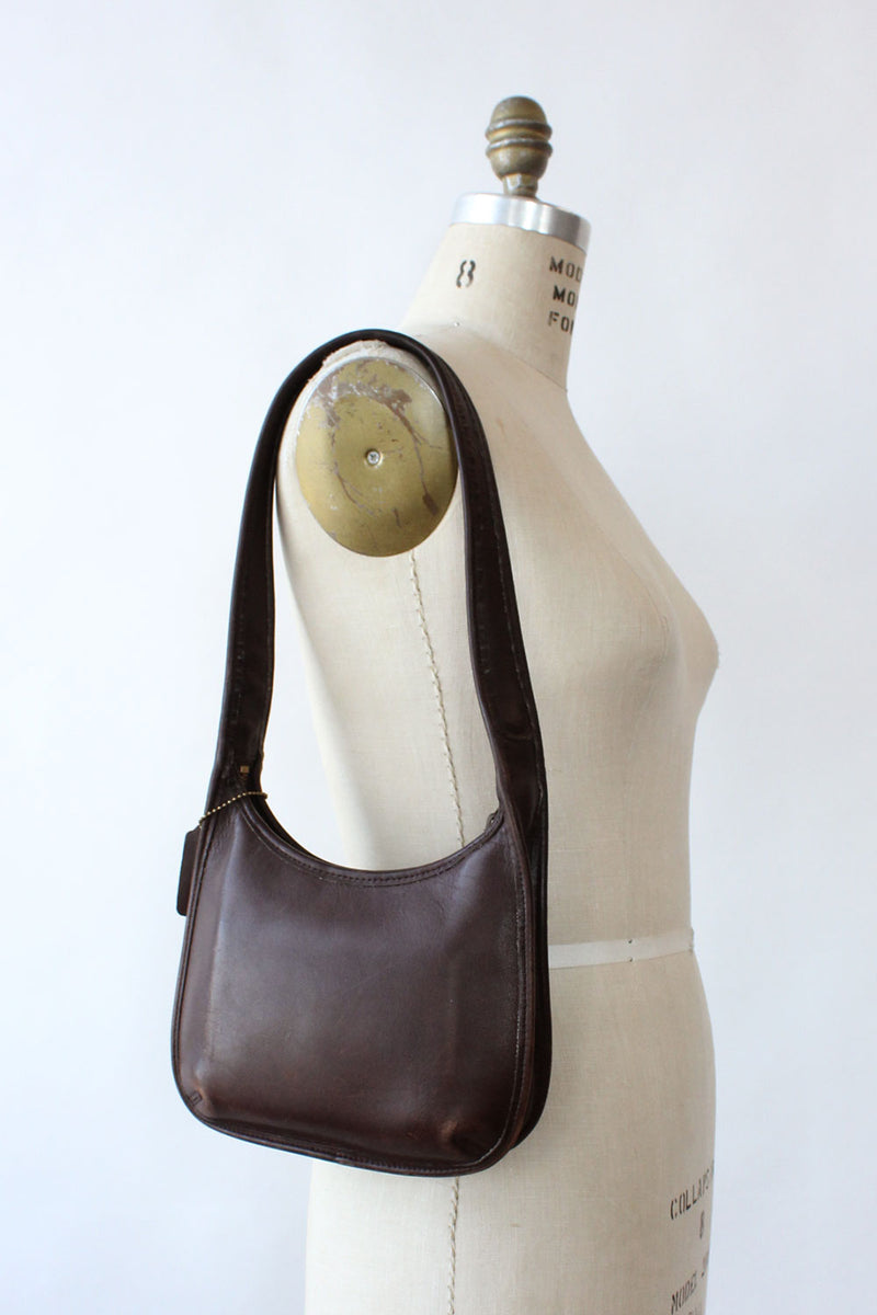 Vintage Coach Ergo Shoulder Bag - Chocolate Brown