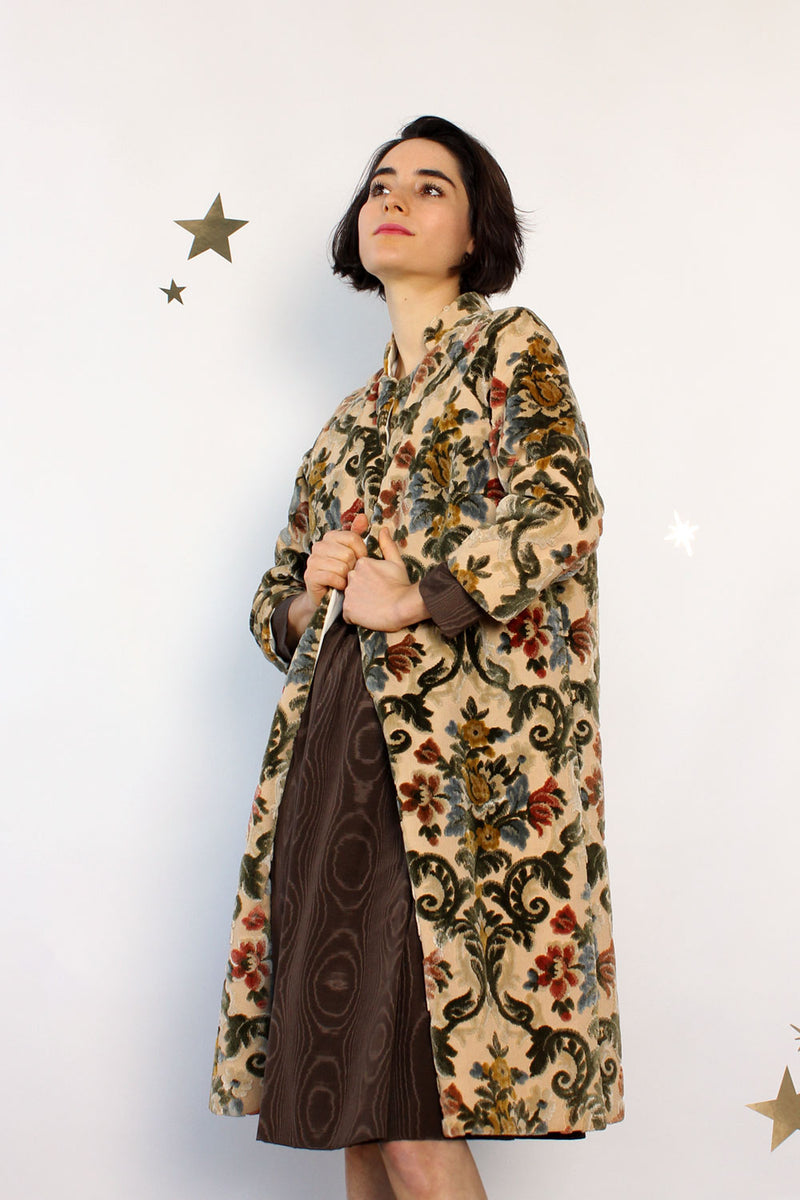 Free people tapestry clearance coat