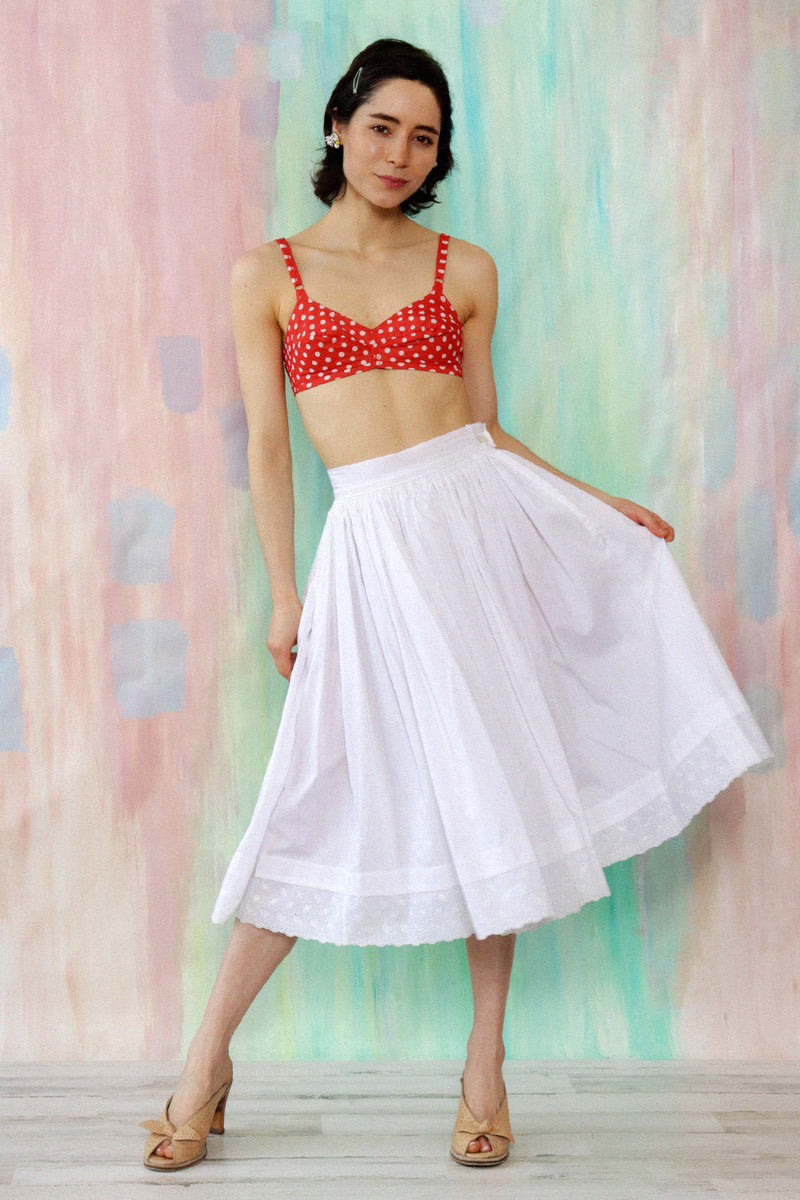 Cloud White Petticoat Skirt XS/S – OMNIA