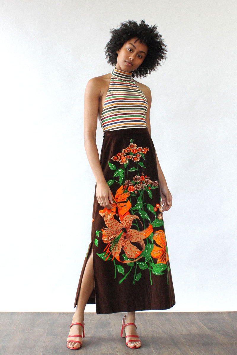 Tiger maxi skirt Clearance