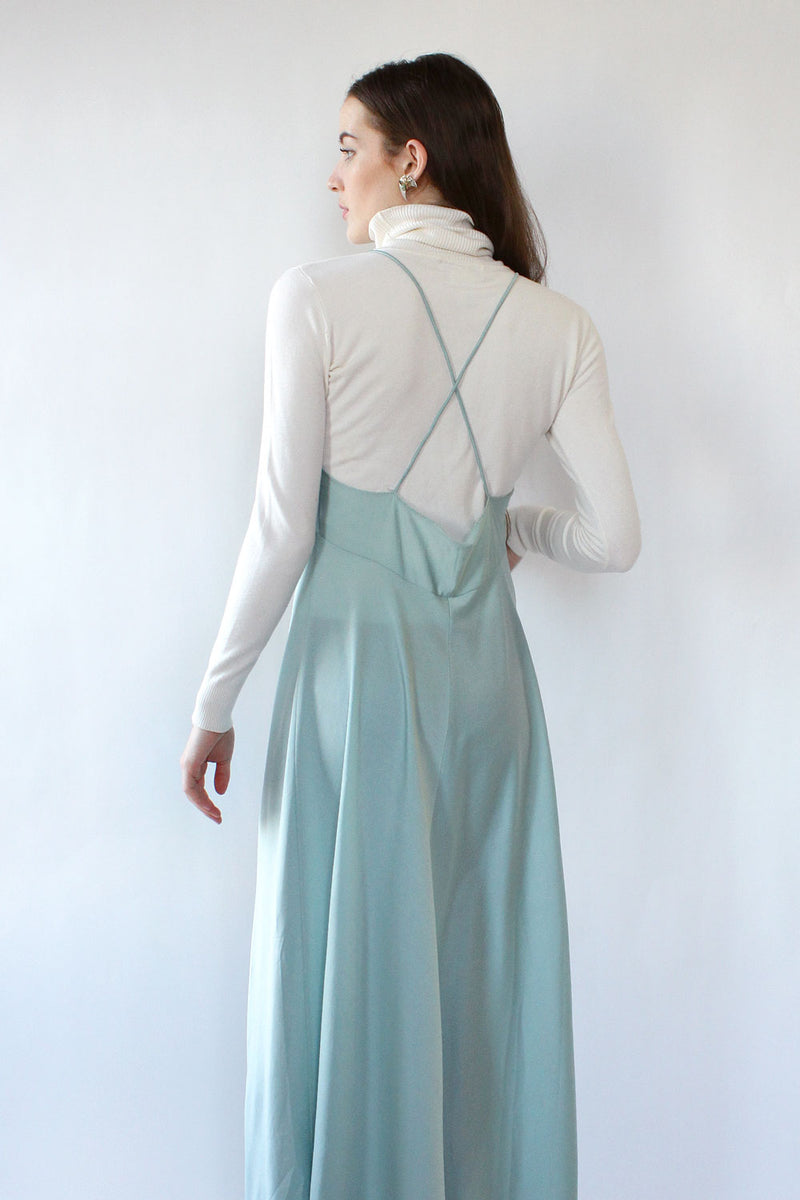 Ice Blue Slipdress M – OMNIA