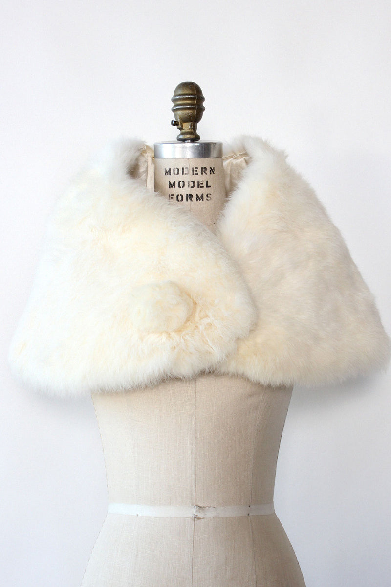 Rabbit hotsell fur shrug