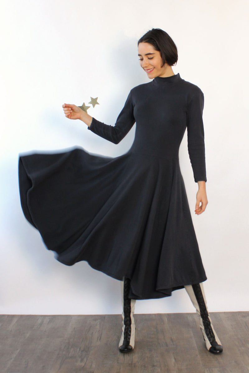 Betsey Johnson Punk Label Turtleneck Dress S/M OMNIA Betsey Johnson Punk Label Turtleneck Dress S/M OMNIA