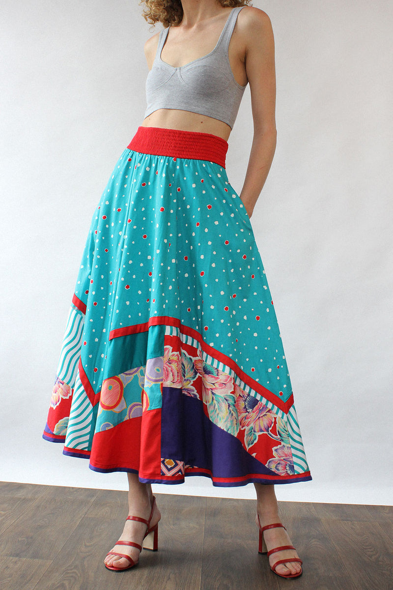 JEANNE MARC ロングスカート Jeanne Marc Full Skirt S-L – OMNIA