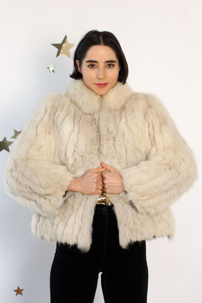 Saga Fox Fur Coat S/M – OMNIA