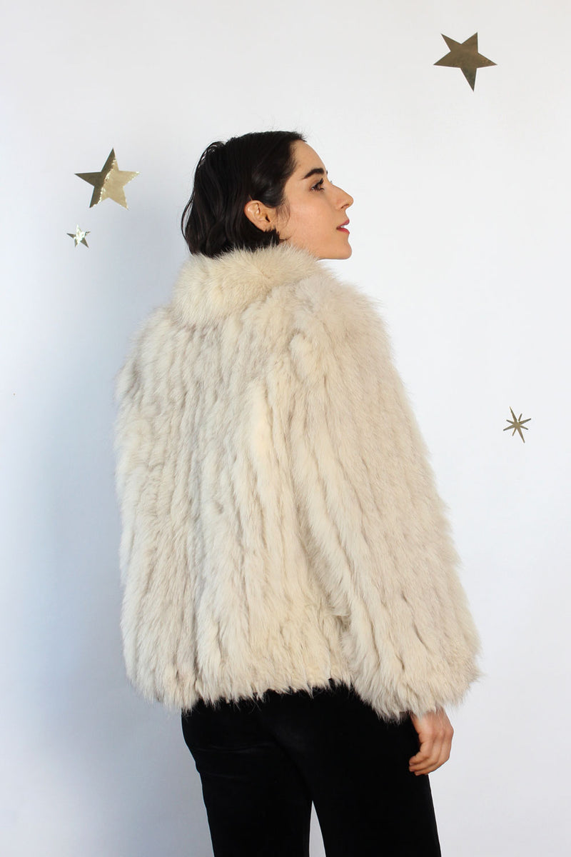 Saga Fox Fur Coat S/M – OMNIA