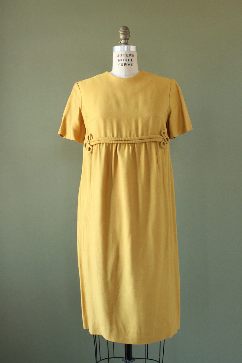Jeannette Dandelion Maternity Dress S/M – OMNIA Jeannette Dandelion Maternity Dress S/M – OMNIA